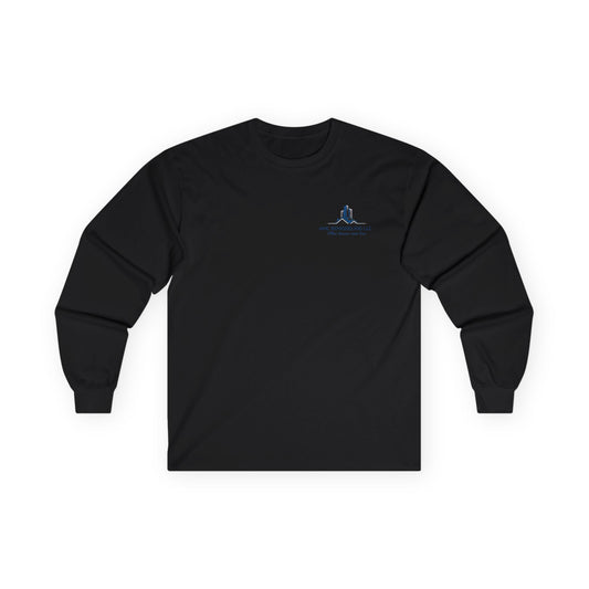 Long Sleeve Tee — AMC Remodeling LLC Logo Work Shirt